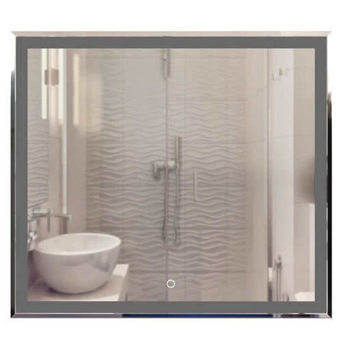 Зеркало MIXLINE "Минио" 900*800 (ШВ) сенсорный выключатель, светодиодная подсветка