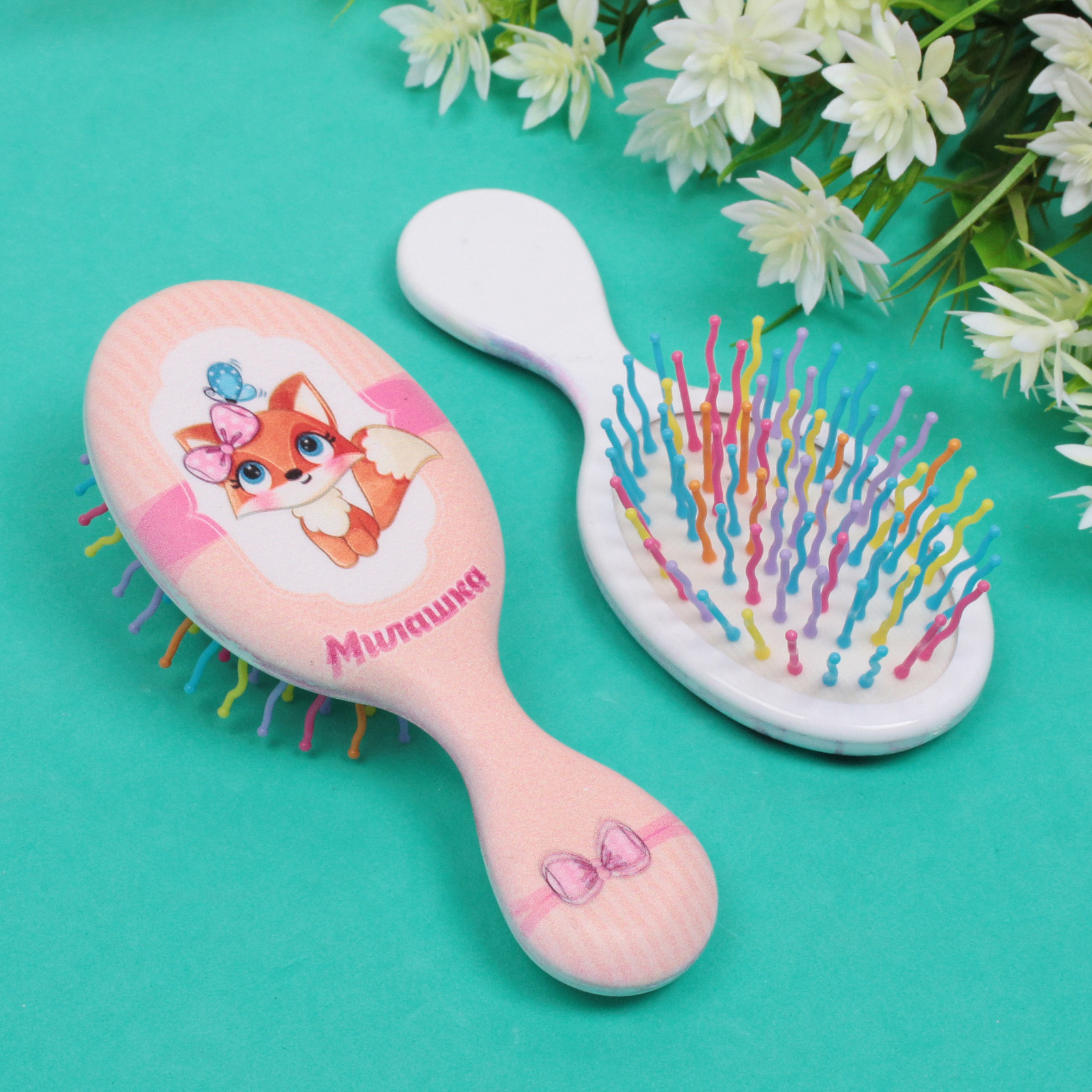 Расческа массажная детская "MaMiKa", Милашка, 13*5см (Разработка РЦ Восток, pvs коробка)