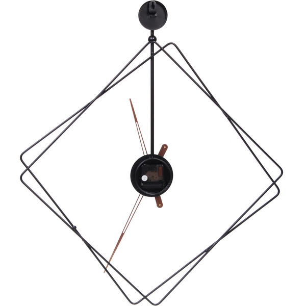 Часы настенные "LOFT HOME " 60*60см, черные