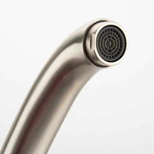 Смеситель для кухни толстый гусак с гайкой Ledeme L5911A