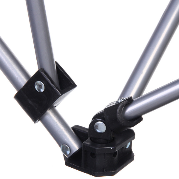 Кресло складное 2 в 1 до 100 кг DC-8077, 83*55/110*85 см, цвет: чёрный, Турист Мастер