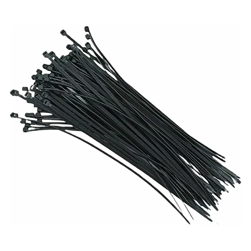 Стяжки нейлоновые 5х400 vertextools СНЧ-5-400, черный