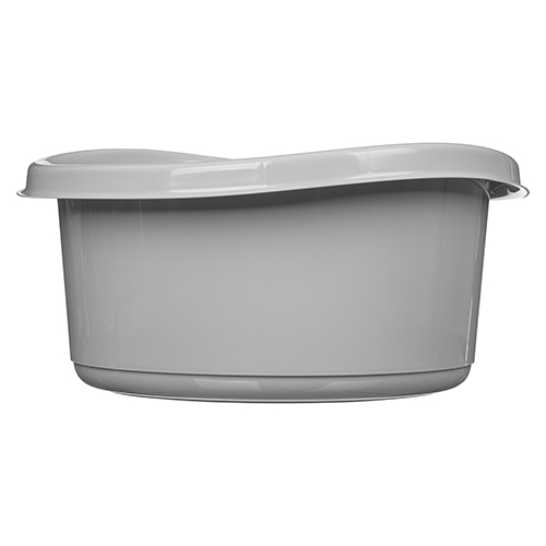 Таз универсальный 8 л Homver Etna 221221735/03, круглый, серый