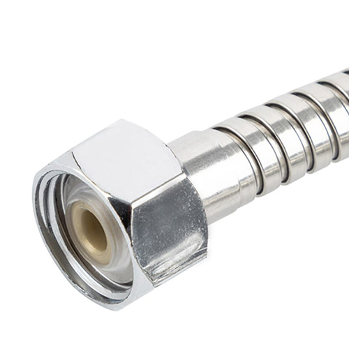 Шланг для душа 150-170см растягивающийся, 1/2-1/2 (1/50)