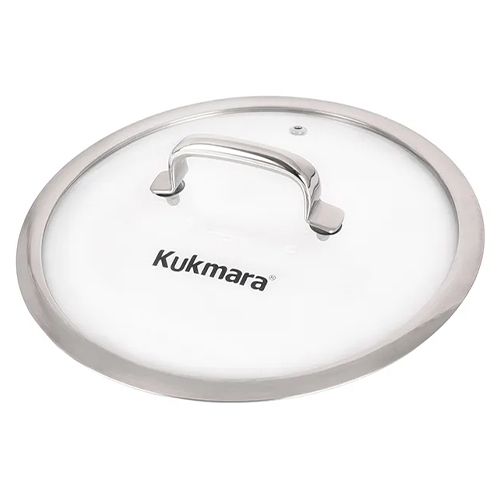 Сотейник Kukmara "LEON" 4,8 л, 28 см, со стеклянной крышкой