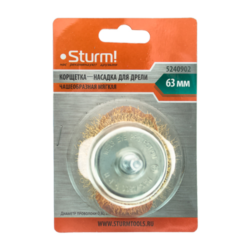 Корщетка-насадка для дрели STURM 5240902