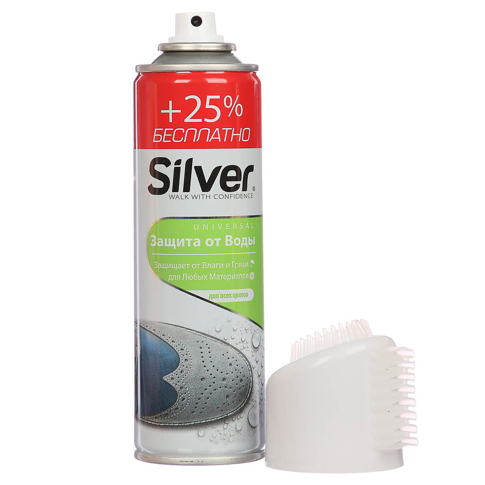 Спрей водоотталкивающий универсальный для всех типов изделий SILVER, 250 мл., ST3501-00/2501-00