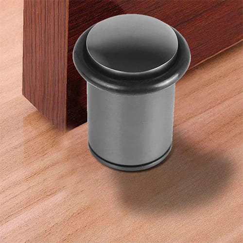 Упор дверной Trodos "153" Н28, серебро, п/п