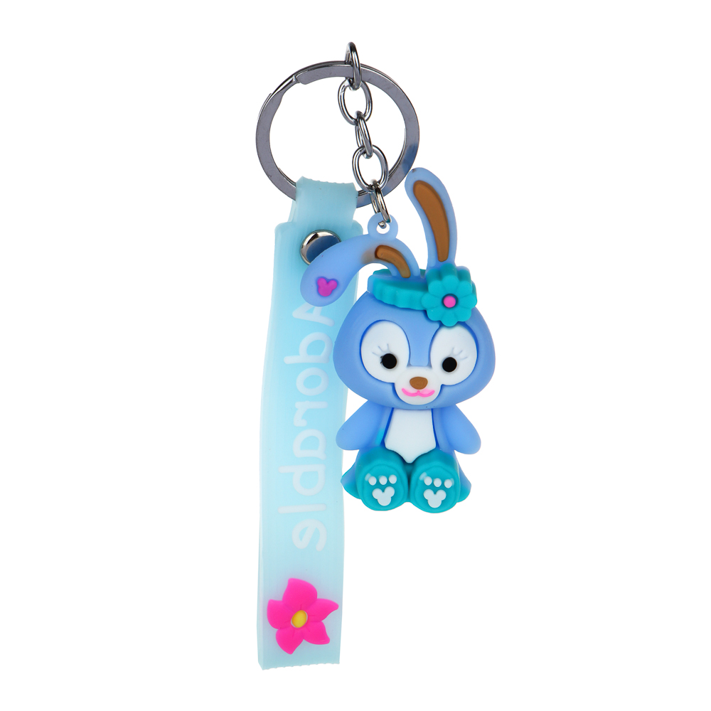 Брелок с игрушкой 4-8 см ИГРОЛЕНД, полипропилен, 6 дизайнов