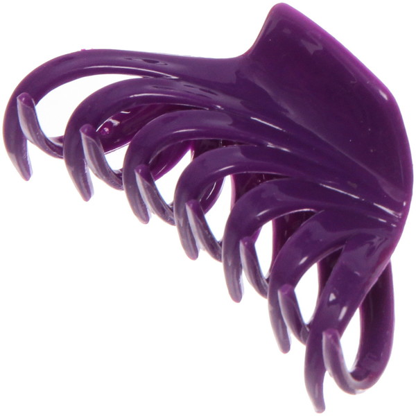 Заколка-краб для волос на блистере "Diana Collection - Mila", микс 6 цветов, 8см 