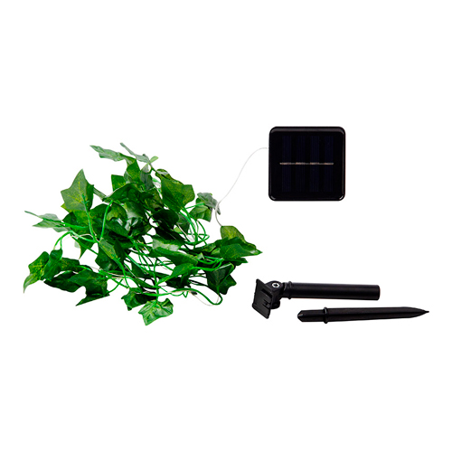 Гирлянда садовая на солнечной батарее "Плющ" 20 лампочек