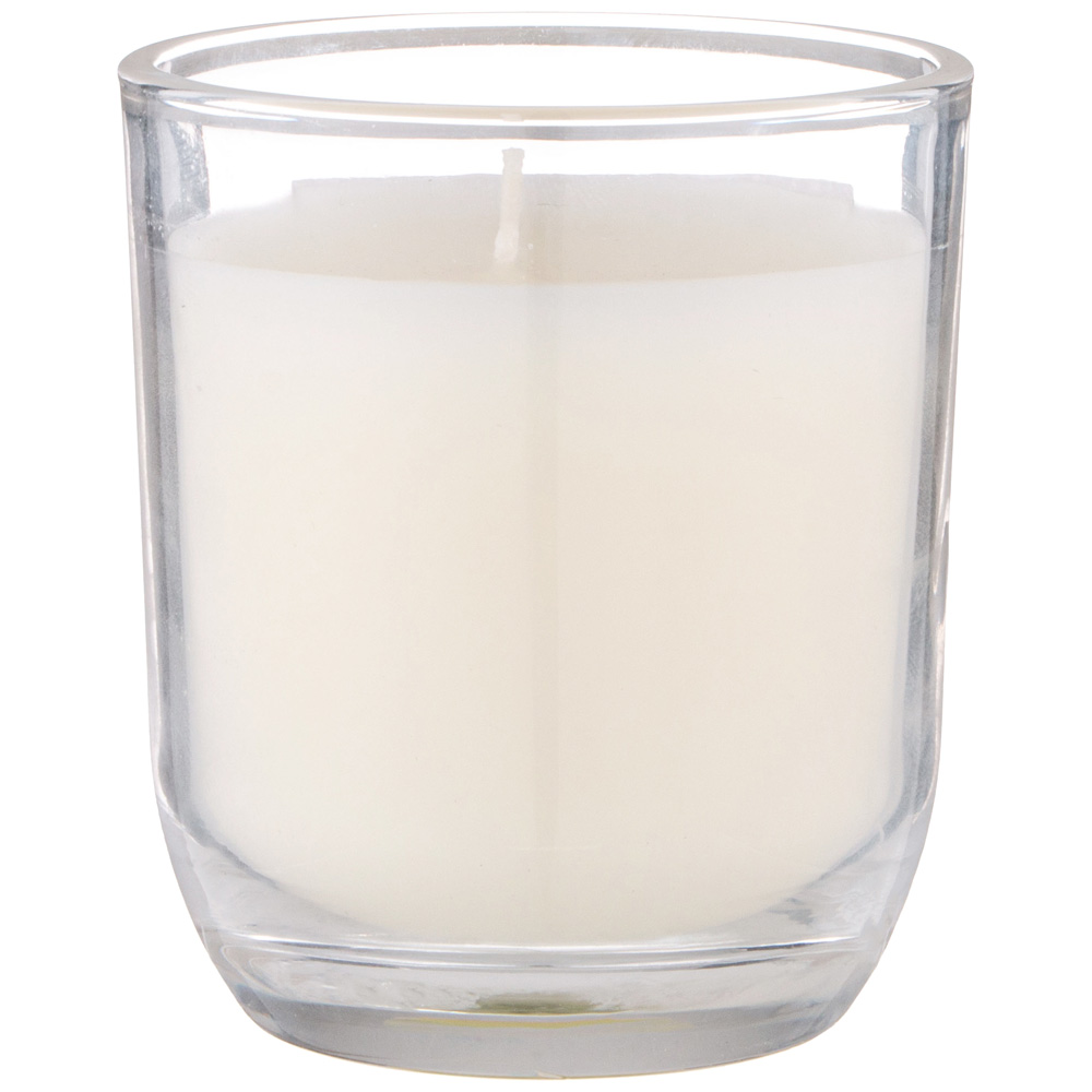 Свеча ароматизированная в стакане  "LAVENDER & CHAMOMILE" 7,5*8,5 см