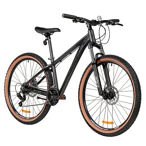 Велосипед STINGER 26" ELEMENT черный, алюминий, размер XS