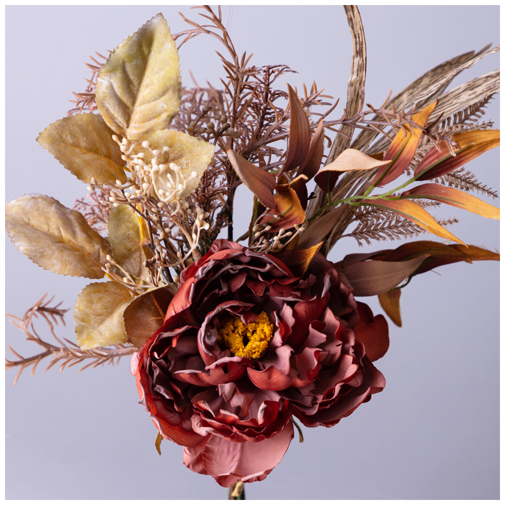 БУКЕТ ИСКУССТВЕННЫХ ЦВЕТОВ ВЫСОТА=45, 5 СМ БЕЗ УПАКОВКИ, МАЛ=12ШТ./КОР=120ШТ.