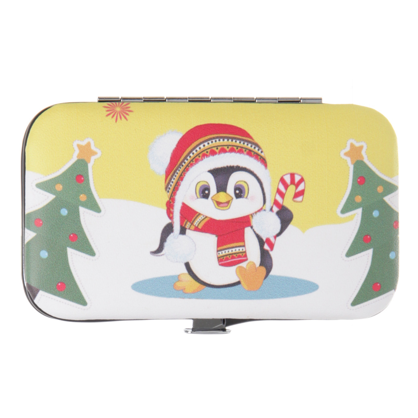 Набор для маникюра в футляре 6 предметов "Пингвинёнок Лучик!",11*6,5см (разработка РЦ Восток / пакет с подвесом)