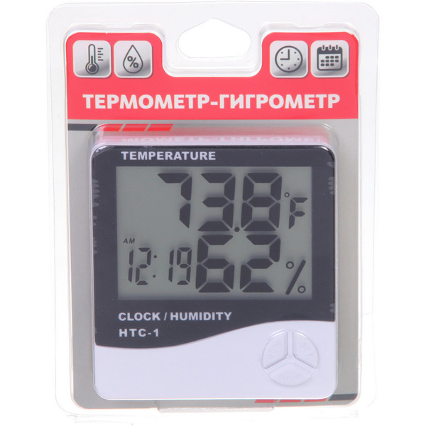 Термометр электронный наружный HTC-1 (-40 +50 С)