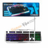 Клавиатура игровая Гарнизон GK-500G, металл, подсветка, USB, черный/серый, антифантомные клавиши