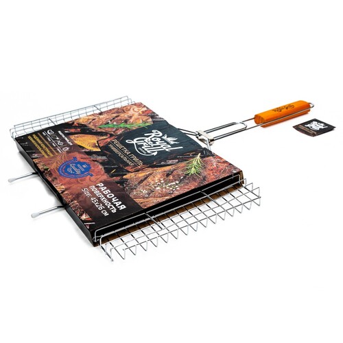 Решетка-гриль ROYALGRILL большая универсальная 45 х 26 см