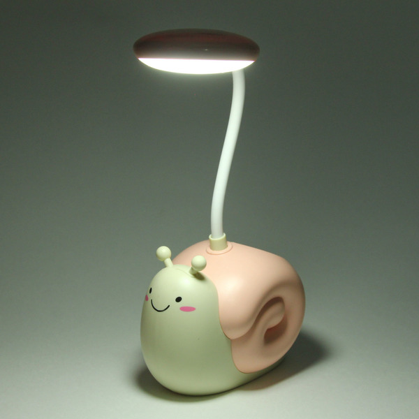 Настольная лампа "Sweet - Snail" LED, USB 0.6-4.2W 5V, Розовый