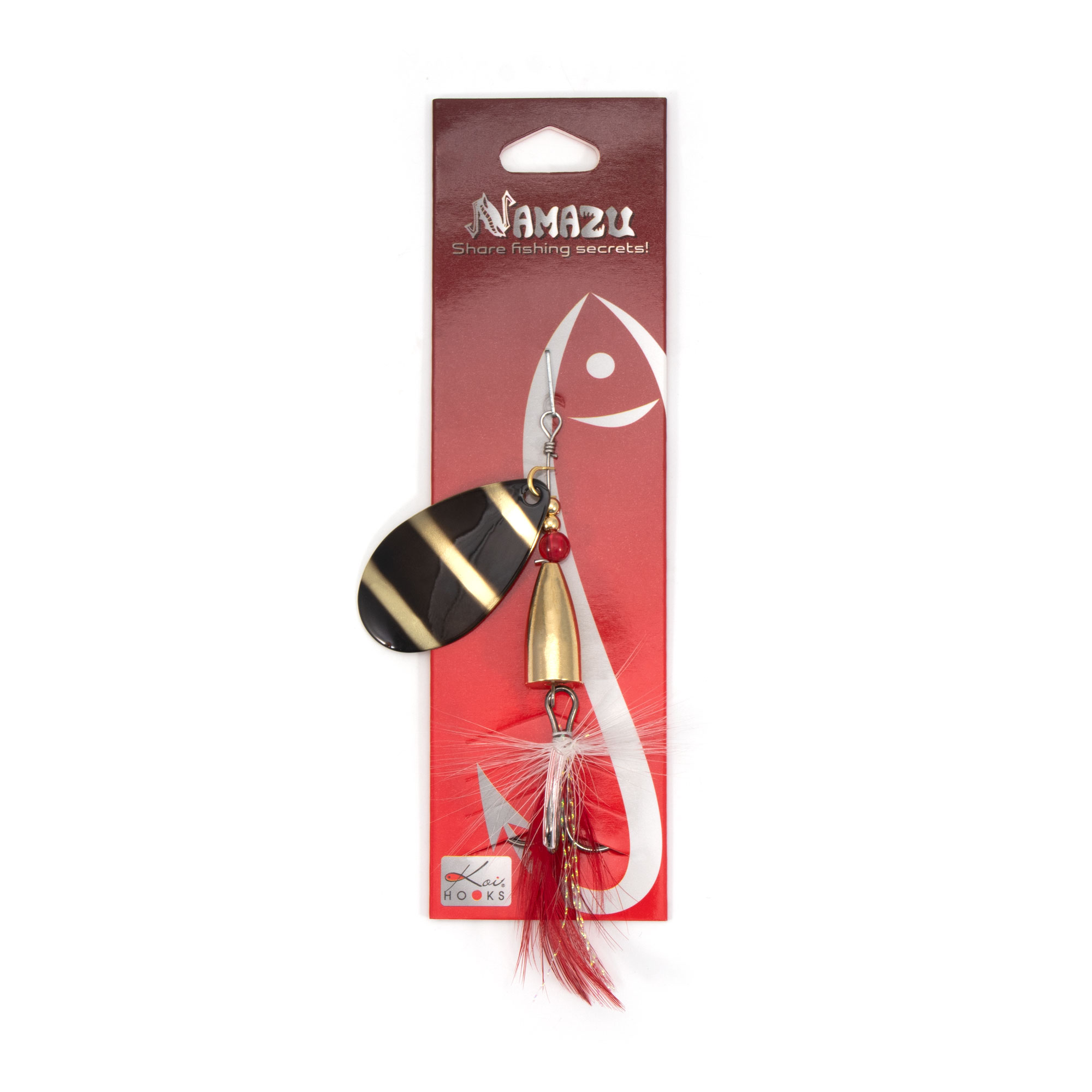 Блесна вращ. Namazu Unwin, вес 15 г, цвет 165/200/