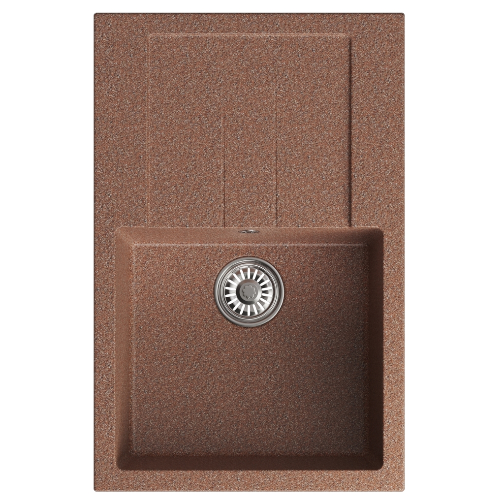 Мойка ML-GM31 с крылом, терракотовая, 307, 770*500*190мм NEW
