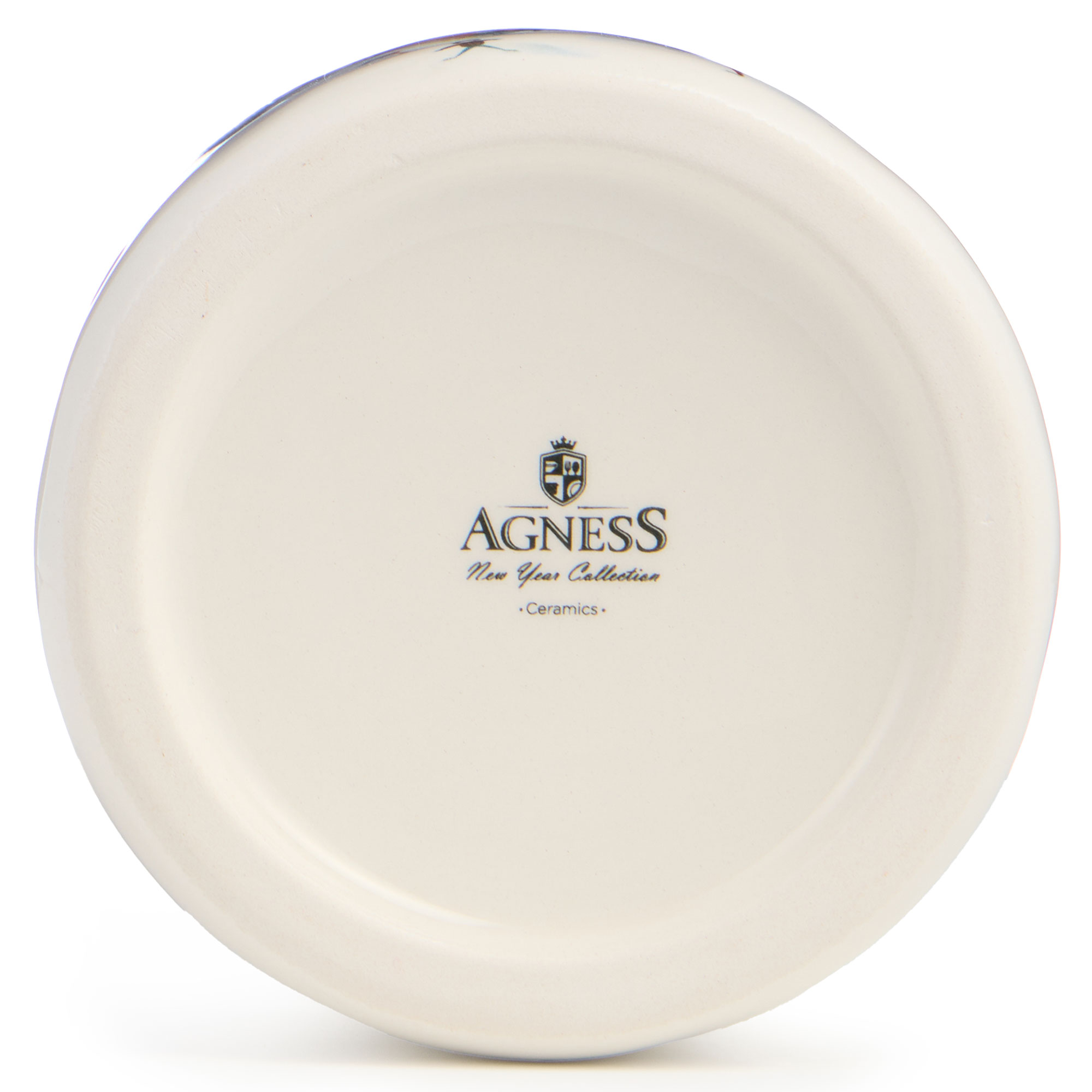 БАНКА AGNESS, С НОВЫМ ГОДОМ!, 10*14 СМ 500 МЛ