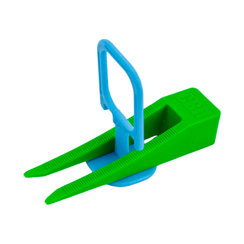 Зажим СВП "Квадрат" 40 шт + Клин 40 шт, 0,7 мм