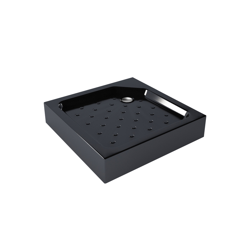 Поддон квадрат 0, 8*0, 8*0, 06, Universal N, акрил d 90, каркас+экран выс.16 см BLACK