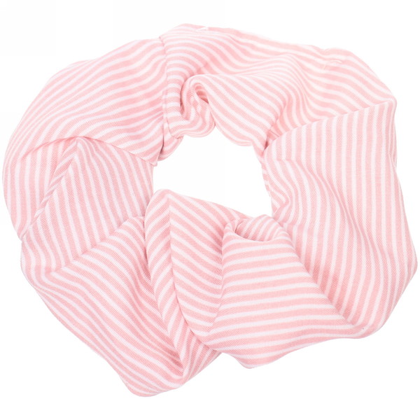 Резинка для волос "Collection School", принт полоска, микс 6 цветов, d-10см