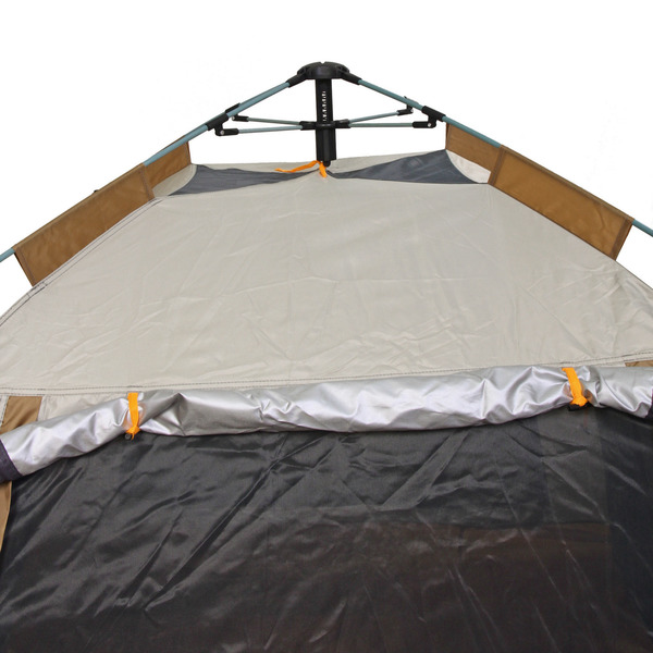 Палатка туристическая Печора-3 зонтичного типа, 240*240*155 см бежевая