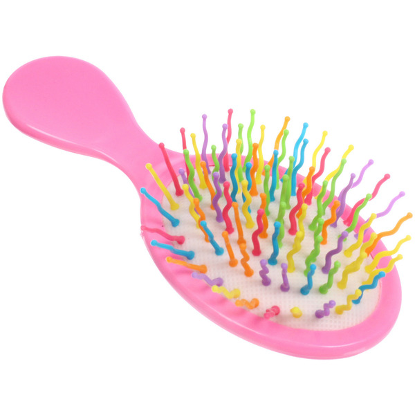 Расчёска массажная "Little darling - Единорожек Лакки", цвет микс,13,8*6см