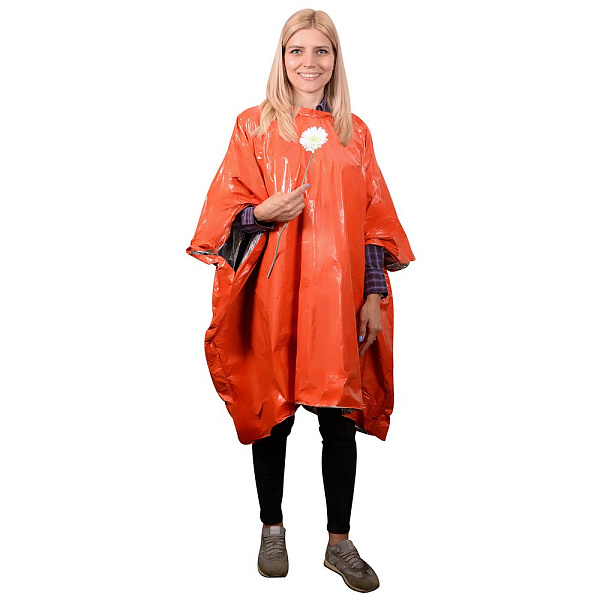 Плащ-дождевик туристический. Размер 130х100 см.