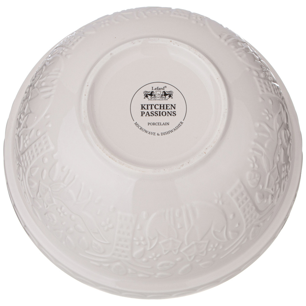 САЛАТНИК ДЛЯ СМЕШИВАНИЯ И СЕРВИРОВКИ LEFARD, KITCHEN PASSION, 23 СМ СЕРАЯ, КОР=8ШТ.
