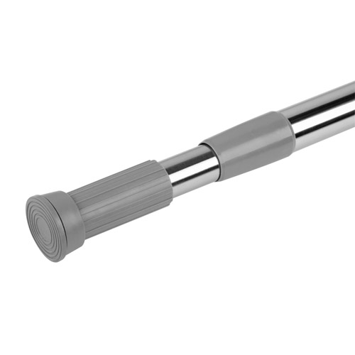 Карниз для ванной SCR-2S, нержавеющая сталь, 1,1-2 м