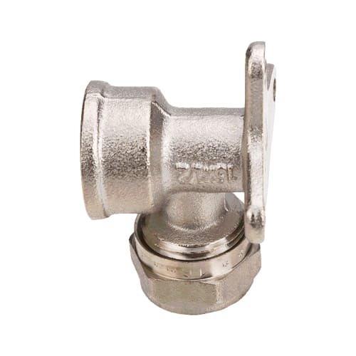 Уголок 20×3/4"вн w с крепл. (водорозетка) AQUALINK 00492