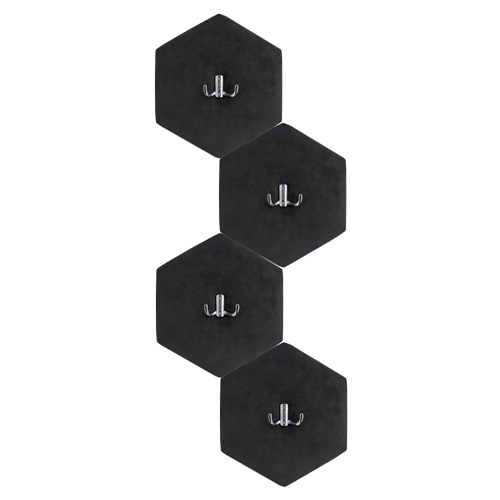 Вешалка настенная, хром