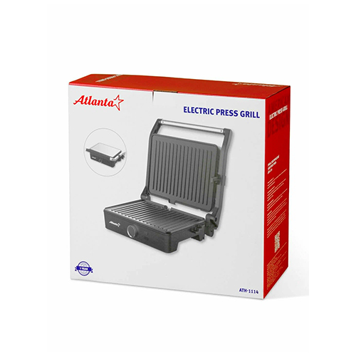 Гриль электрический Atlanta, 2000 В, ATH-1114 (black)