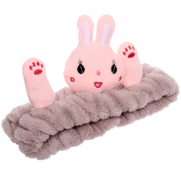 Повязка на голову "Кокетка - Bunny Kika", микс 4 цвета, 6*20 см