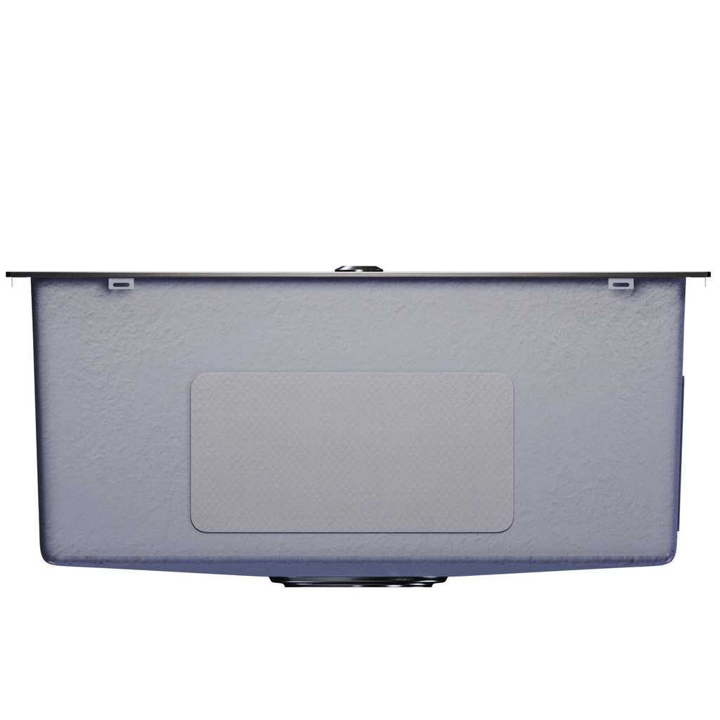 Мойка настол.монтаж 50х50 (2,0) вып 3 1/2  MIXLINE ПРО 20см с сифоном (черный графит)