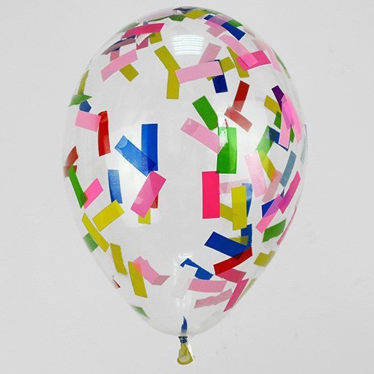 Конфетти "Прямоугольники красные" 18 г, бумага