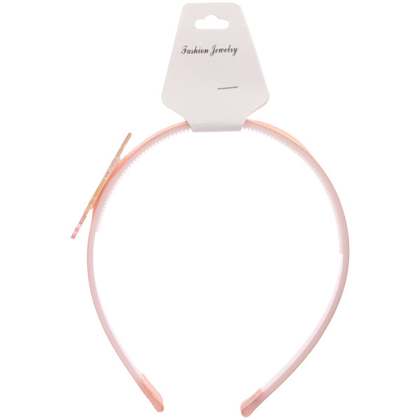 Ободок для волос детский на блистере "РОЗОВОЕ ОБЛАКО", русалочка, микс 6 цветов, 1см