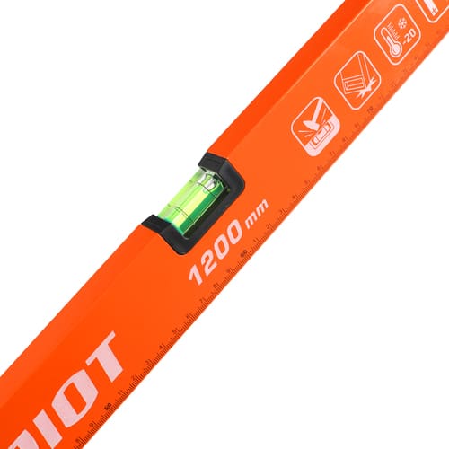 Уровень PATRIOT LRP-1200, магнитный, алюминиевый фрезерованный, усиленный, 1200 мм