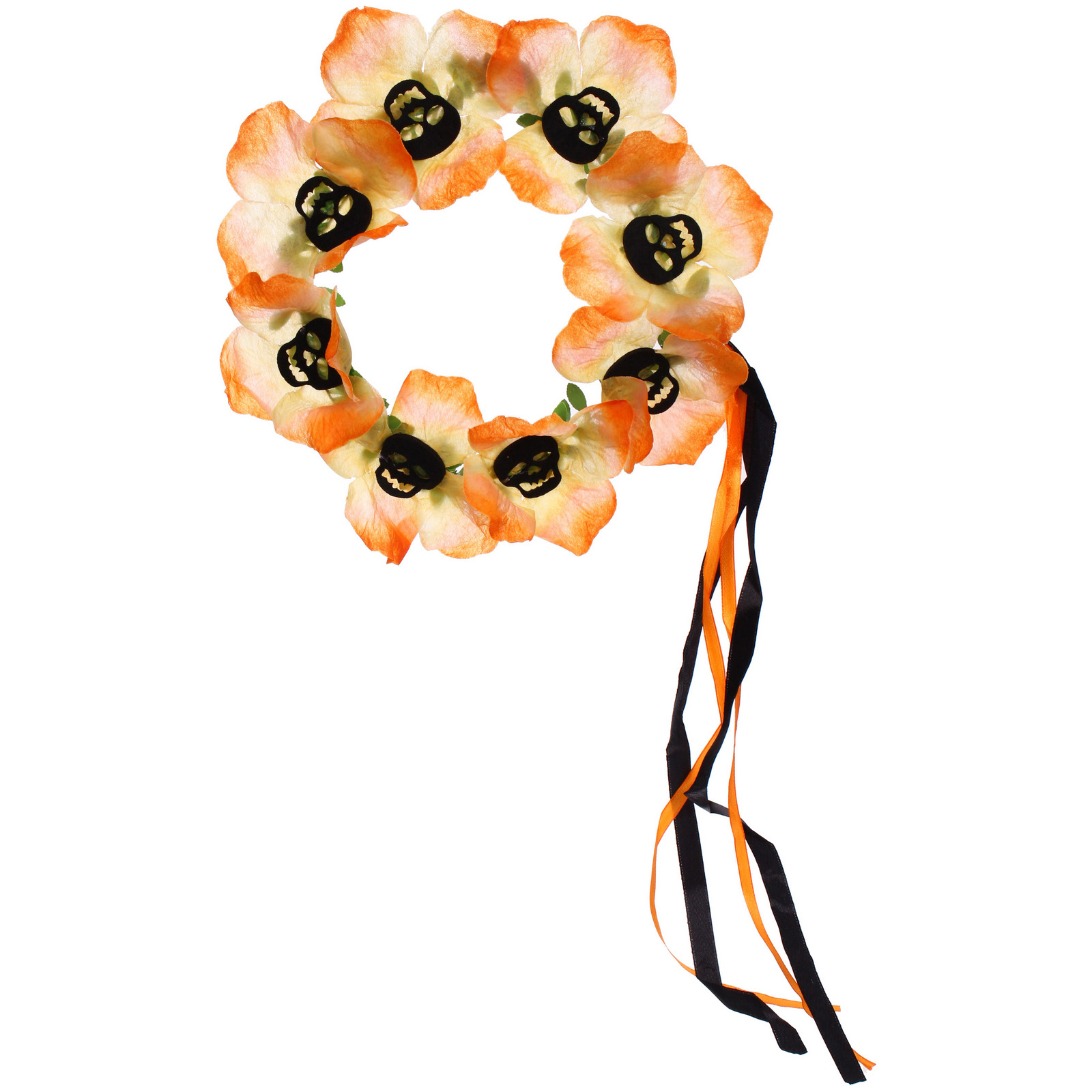 Ободок для волос карнавальный "Helloween - Цветы", микс