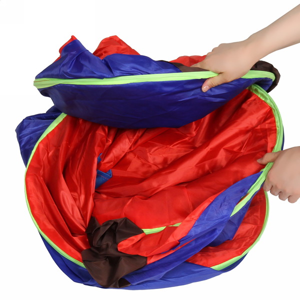 Палатка туристическая Селенга-3 однослойная, 200*200*130 см, самораскладывающаяся, цвет красно-синий