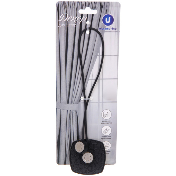 Подхват для штор на магните "Кутюрье шампань" 6*6см