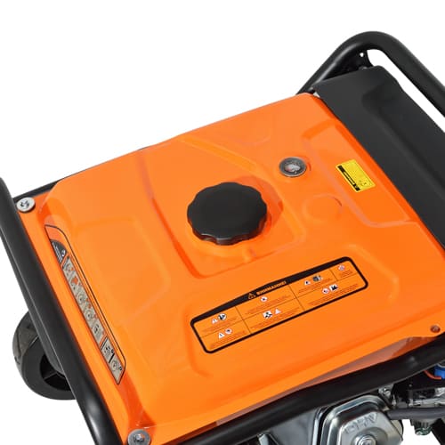 Генератор CARVER PPG-10000IЕ инверторный, 8/8, 5кВт, 220/12В, 2+1 розетки, ATS-порт, дисплей, колеса