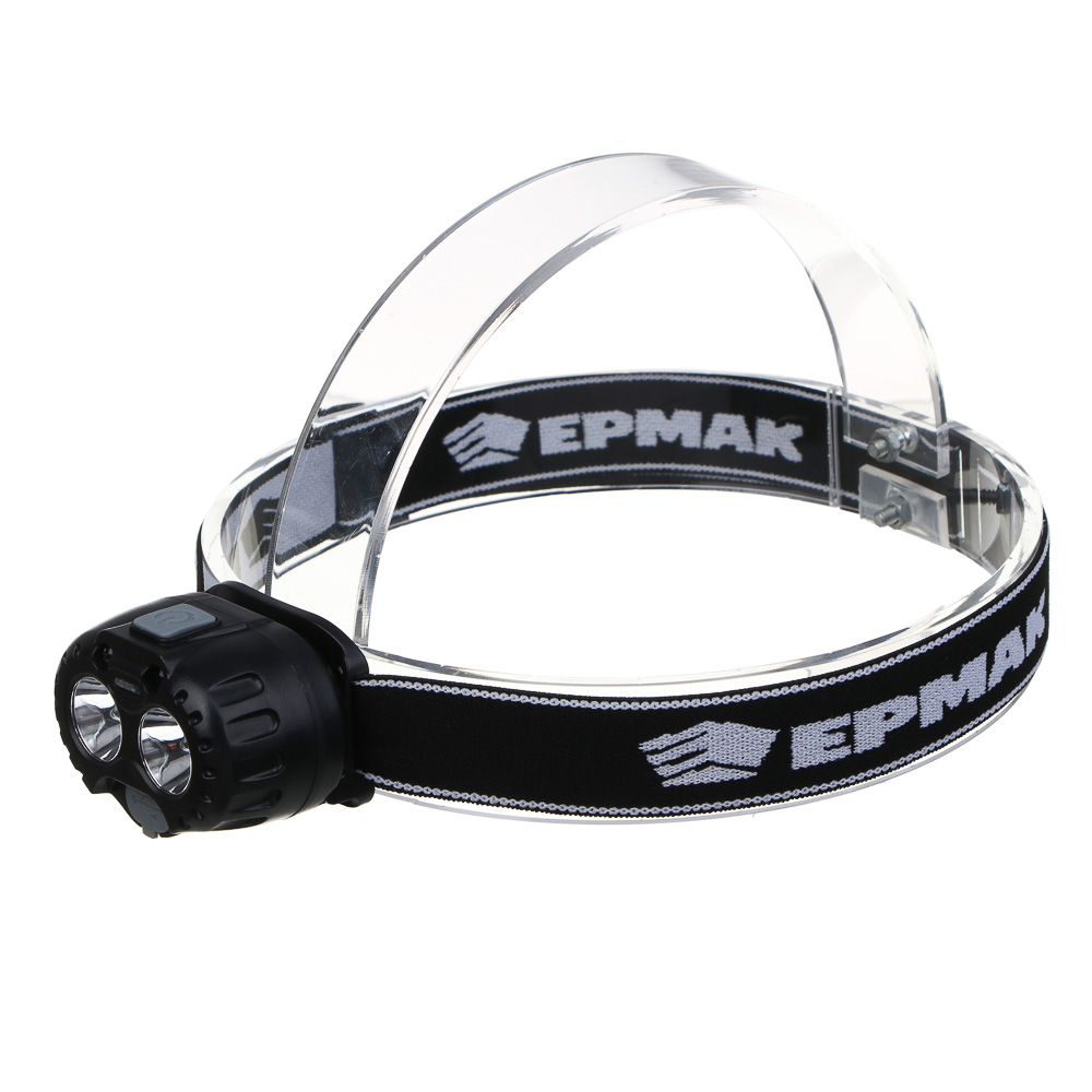 РОКОТ Фонарь налобный, LED, 3 режима, 1200 мАч, зарядка Type-C, сенсорный, пластик, 59х31х40 мм