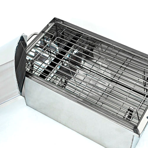 Коптильня малая с гидрозатвором + термометр, Алковар