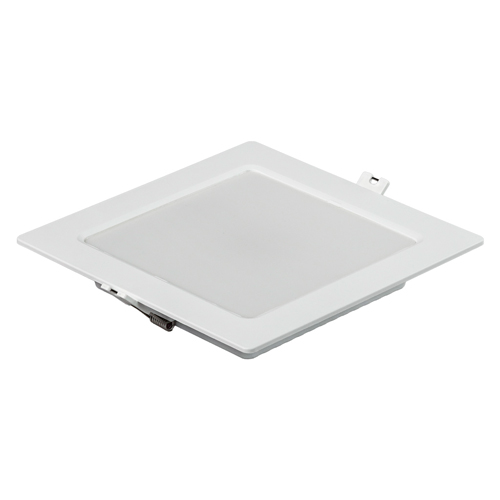 Светильник встраиваемый LED DL квадратный пластик Smartbuy-18Вт/6500K/IP40