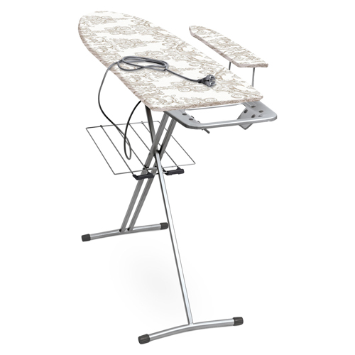 Доска гладильная НИКА-3+полка (фанера 1225х345, 2 положения) (Россия) (НИКА) (1/3)